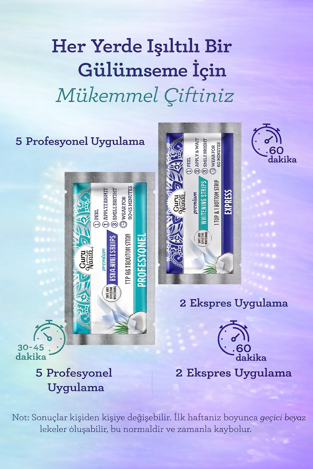 Diş Beyazlatma Şeritleri